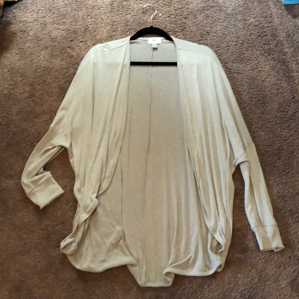 Open cardigan